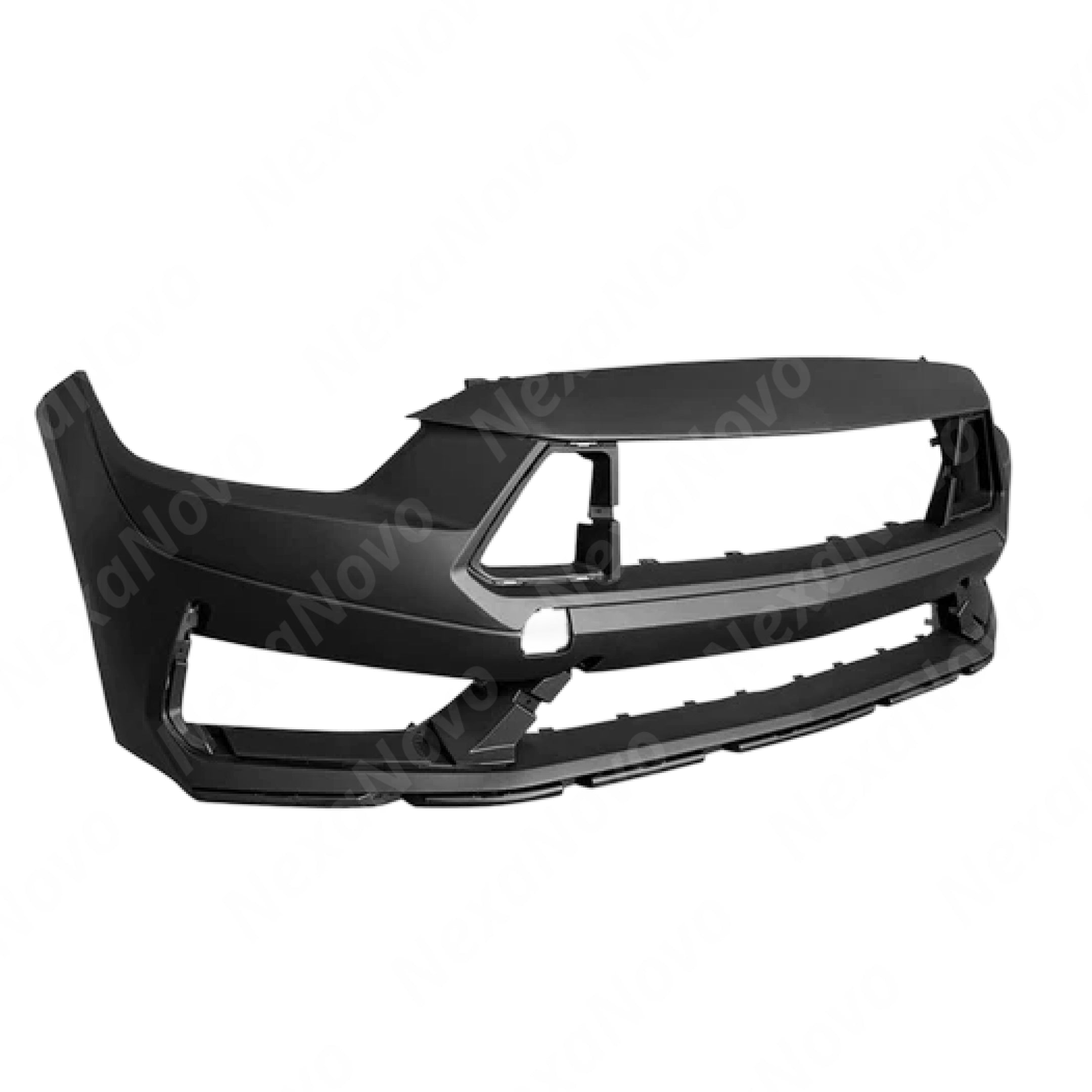 Dark Horse Style Front Bumper Cover Fascia Upper Lower Grilles Lip Body Kits For Ford Mustang (2015-2017) NexaNovo