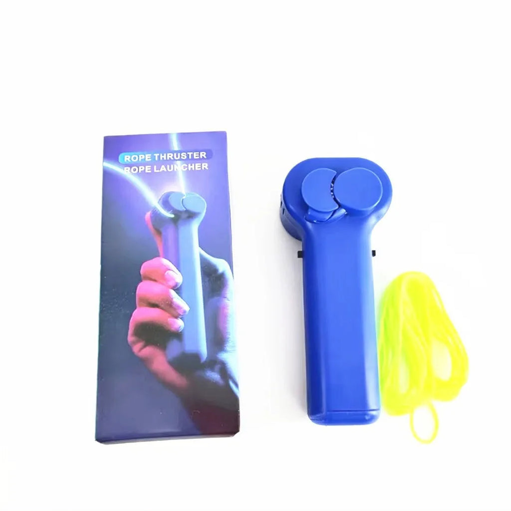String Rope Glow in The Dark String Rope Launcher Luminous Portable Handheld String Stress Relief Toy For Kids Party Gift