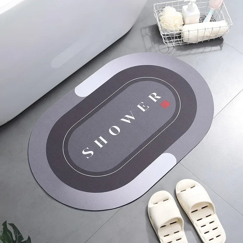 Premium Soft Bathroom Mat – Super Absorbent, Fast Drying & Anti-Slip Comfort Rug