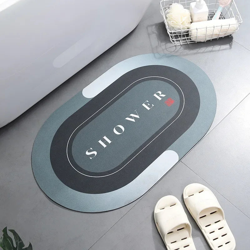 Premium Soft Bathroom Mat – Super Absorbent, Fast Drying & Anti-Slip Comfort Rug
