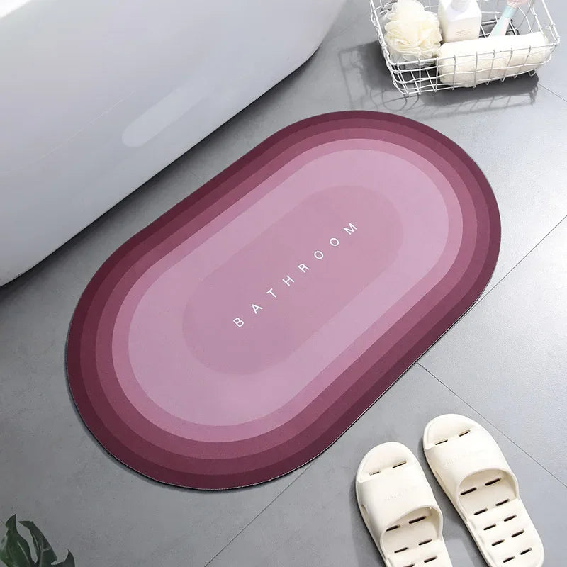 Premium Soft Bathroom Mat – Super Absorbent, Fast Drying & Anti-Slip Comfort Rug