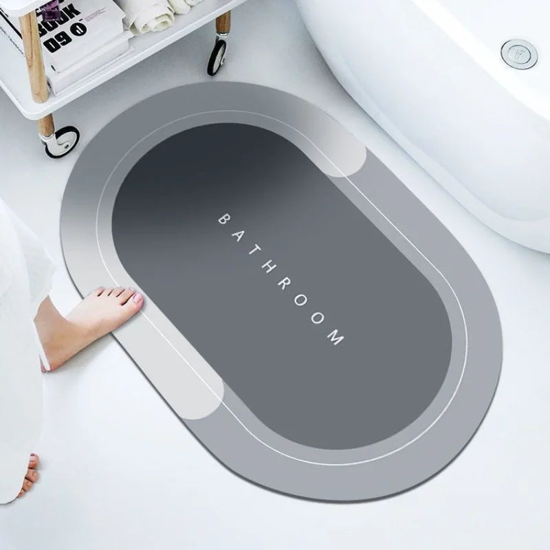 Premium Soft Bathroom Mat – Super Absorbent, Fast Drying & Anti-Slip Comfort Rug