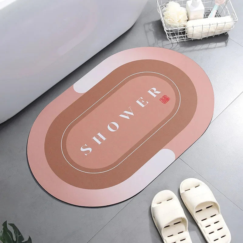Premium Soft Bathroom Mat – Super Absorbent, Fast Drying & Anti-Slip Comfort Rug