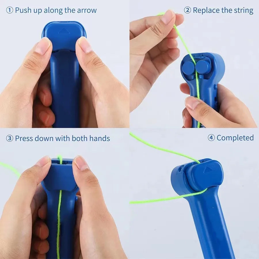 String Rope Glow in The Dark String Rope Launcher Luminous Portable Handheld String Stress Relief Toy For Kids Party Gift