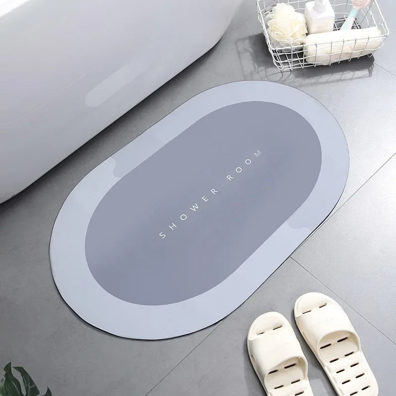 Premium Soft Bathroom Mat – Super Absorbent, Fast Drying & Anti-Slip Comfort Rug