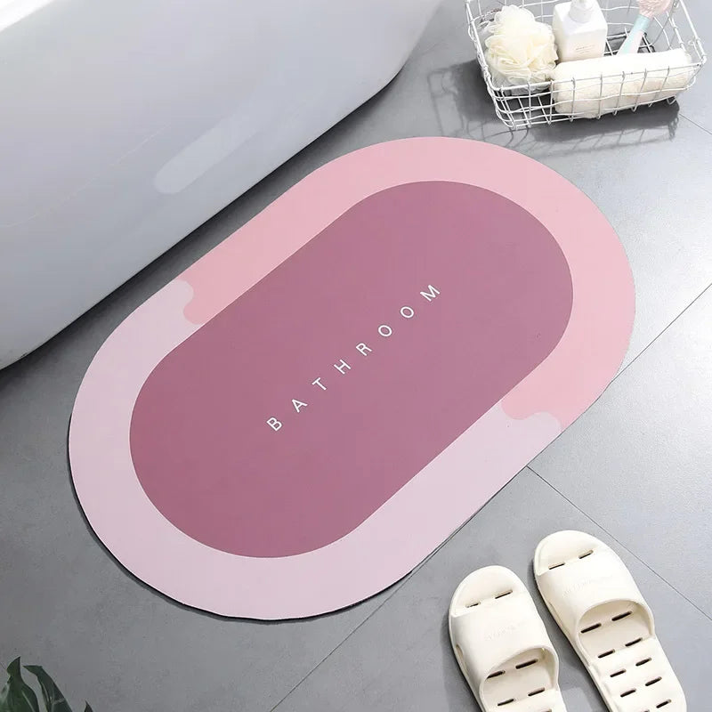 Premium Soft Bathroom Mat – Super Absorbent, Fast Drying & Anti-Slip Comfort Rug