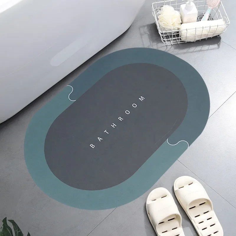 Premium Soft Bathroom Mat – Super Absorbent, Fast Drying & Anti-Slip Comfort Rug