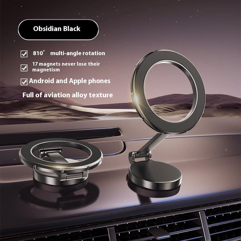 Universal 360° Rotation Magnetic Phone Mount – Car Dashboard & Lazy Kitchen Stand