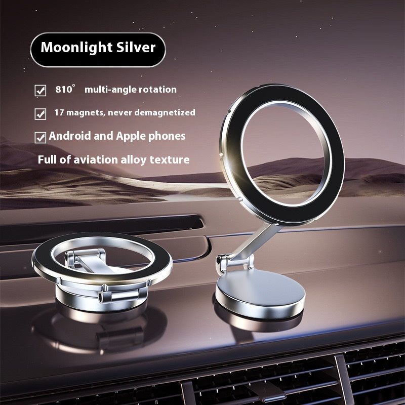 Universal 360° Rotation Magnetic Phone Mount – Car Dashboard & Lazy Kitchen Stand