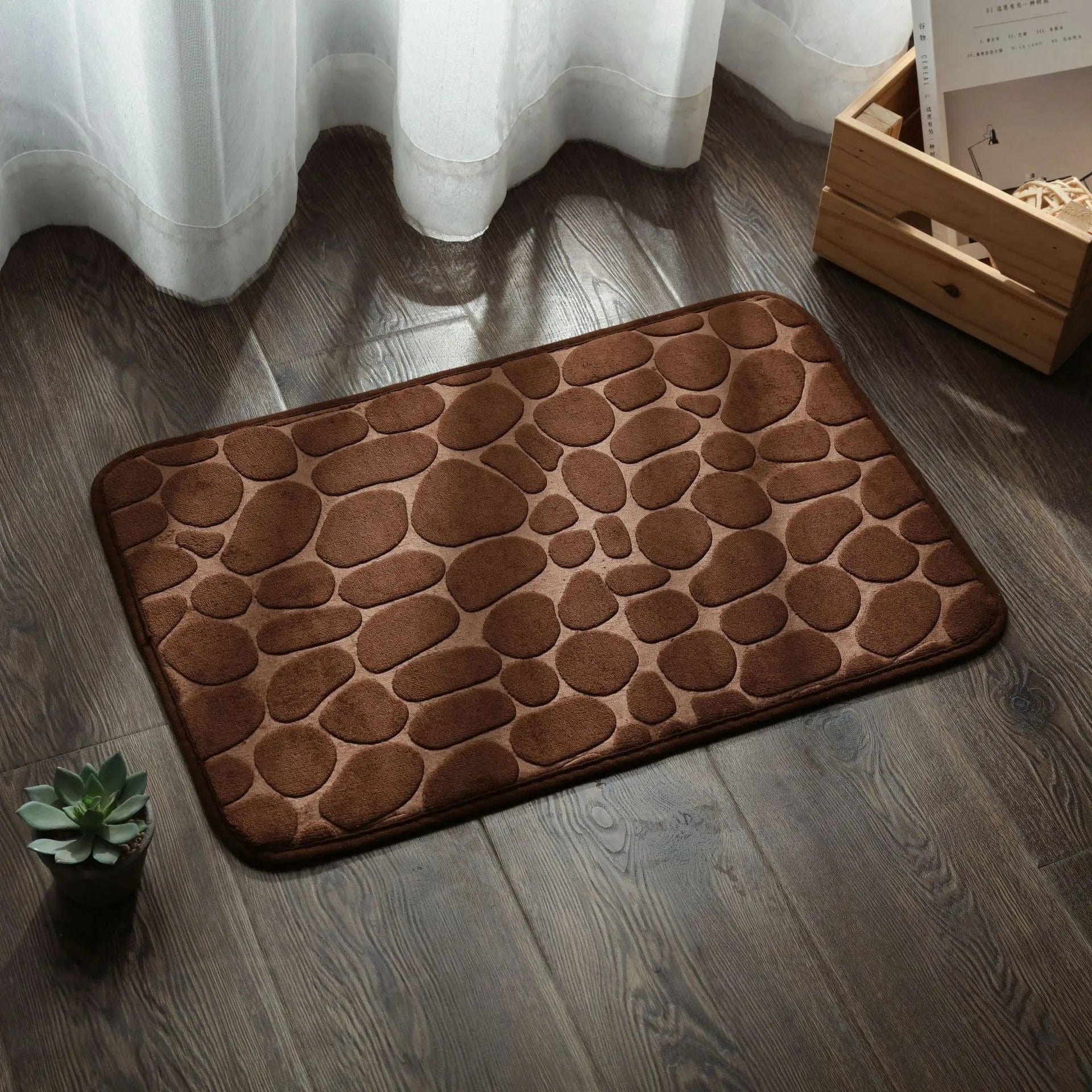 Premium Soft Bathroom Mat – Super Absorbent, Fast Drying & Anti-Slip Comfort Rug