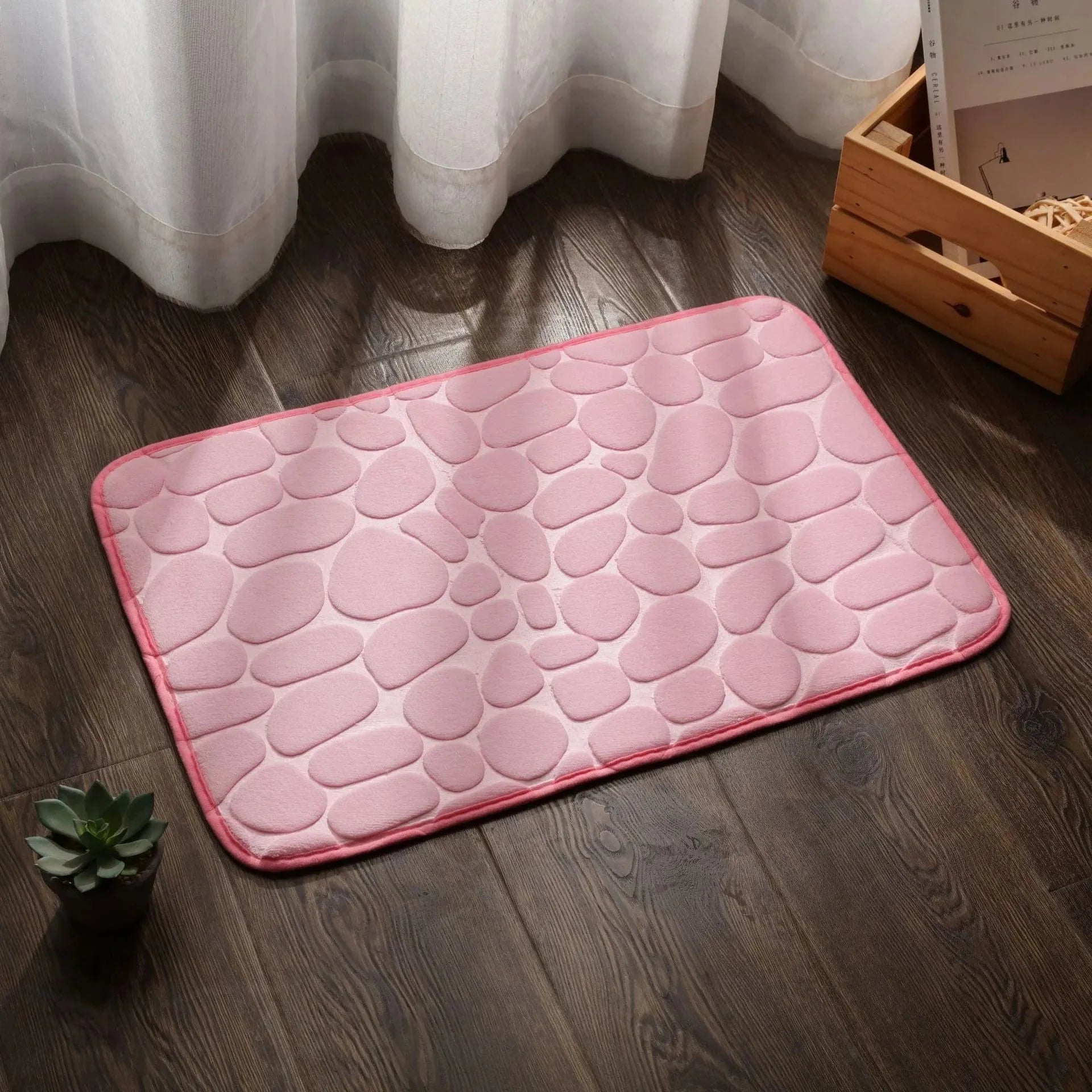 Premium Soft Bathroom Mat – Super Absorbent, Fast Drying & Anti-Slip Comfort Rug