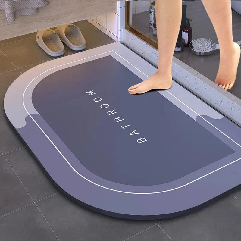 Premium Soft Bathroom Mat – Super Absorbent, Fast Drying & Anti-Slip Comfort Rug